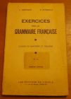 [R01743] Exercices sur la grammaire française, L. Hartmann et E. Dutreuilh