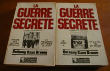 [R02231] La guerre secrète le rempart des mensonges (2 tomes), Anthony Cave Brown
