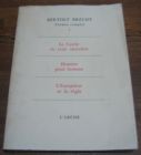 [R04581] Théâtre complet 1, Bertolt Brecht