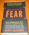 [R07488] The culture of Fear, Barry Glassner