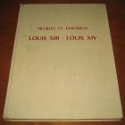 [R10041] Meubles et ensembles Louis XIII - Louis XIV