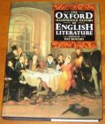 [R11240] The Oxford illustrated history of English literature, Pat Rogers