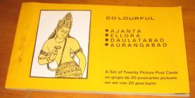 [R11465] Ajanta, Ellora, Daulatab, Aurangabad, a set of twenty picture post cards