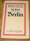 [R11968] Ce que j ai vu à Berlin, Henri Béraud