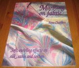 [R12563] Marbling on fabric, Anne Chambers