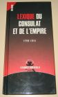 [R16986] Lexique du consulat et de l’empire (1799-1815)