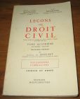 [R18201] Leçons de droit civil Tome 4, Vol 2 – Successions, libéralités, Juglart, Mazeaud
