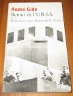 [R19753] Retour de l’U.R.S.S. suivi de Retouches à mon « Retour de l’U.R.S.S. », André Gide