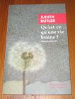 [R19979] Qu’est-ce qu’une vie bonne ?, Judith Butler