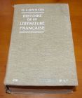 [R00671] Histoire de la littérature française, Gustave Lanson