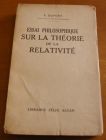 [R00762] Essai philosophique sur la théorie de la relativité, Paul Dupont