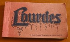 [R01119] Lourdes 18 cartes postales détachables