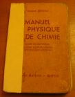 [R01773] Manuel de physique et de chimie, Georges Tréherne