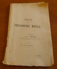 [R01807] Cours de philosophie morale, C. Mélinand