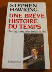 [R02242] Une brève histoire du temps, du big bang aux trous noirs, Stephen Hawking