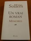 [R03773] Un vrai roman, Mémoires, Philippe Sollers