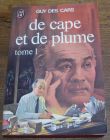 [R04464] De cape et de plume Tome 1, Guy des Cars