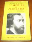 [R05457] Comédies et proverbes 1, Alfred de Musset