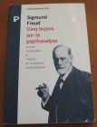 [R05856] Cinq leçons sur la psychanalyse, Sigmund Freud