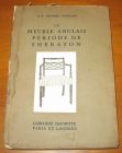 [R05961] Le meuble anglais période de Sheraton, A.-E. Reveirs-Hopkins