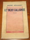 [R05998] Le yacht callirhoe, André Armandy