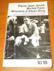 [R06190] Wozzeck, d Alban Berg, Pierre Jean Jouve et Michel Fano