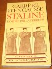 [R06428] Staline l ordre par la terreur, Hélène Carrère d Encausse