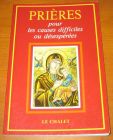 [R07159] Prières pour les causes difficiles ou désespérées, Fr. Bernard-Marie, O.F.S.