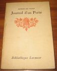 [R08405] Journal d un Poète, Alfred de Vigny