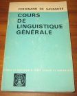 [R08512] Cours de linguistique générale, Ferdinand de Saussure