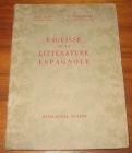 [R08534] Esquisse de la littérature espagnole, Jean Camp et D. Casanovas