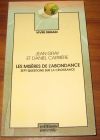 [R08548] Les misères de l abondance, sept questions sur la croissance, Jean Gray et Daniel Carrière