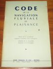 [R08608] Code de la navigation fluviale de plaisance, P. Constant