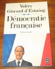 [R08644] Démocratie française, Valéry Giscard d Estaing