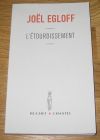 [R08875] L étourdissement, Joël Egloff