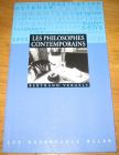 [R09482] Les philosophes contemporains, Bertrand Vergely
