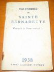 [R09748] Calendrier de Sainte Bernadette. Pourquoi la Dame souriait !...