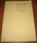 [R10025] Mémoire présenté le 8 décembre 1934 à la commission d enquête sur les affaires Stavisky, Georges Thomé