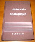 [R10825] Dictionnaire analogique