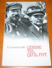 [R10833] Lénine tel qu il fut, A. Lounatcharski