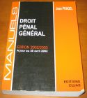 [R10942] Droit pénal général, Jean Pradel