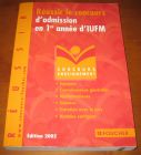 [R10962] Réussir le concours d admission en 1ère année d IUFM