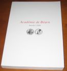 [R11305] Académie de Béarn - Annales 2008