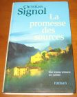 [R11492] La promesse des sources, Christian Signol