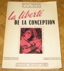 [R11840] La liberté de la conception, Dr Marchal O.J. de Mero