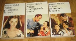 [R11893] Autant en emporte le vent (3 tomes), Margaret Mitchel