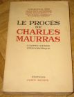 [R11951] Le procès de Charles Maurras, Maurice Garçon