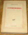 [R11972] Antimémoires, André Malraux