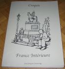[R12048] Croquis France Intérieure (dédicacé), Jean-Jacques Cazaurang