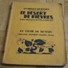 [R12084] Le désert de Bièvres, Georges Duhamel